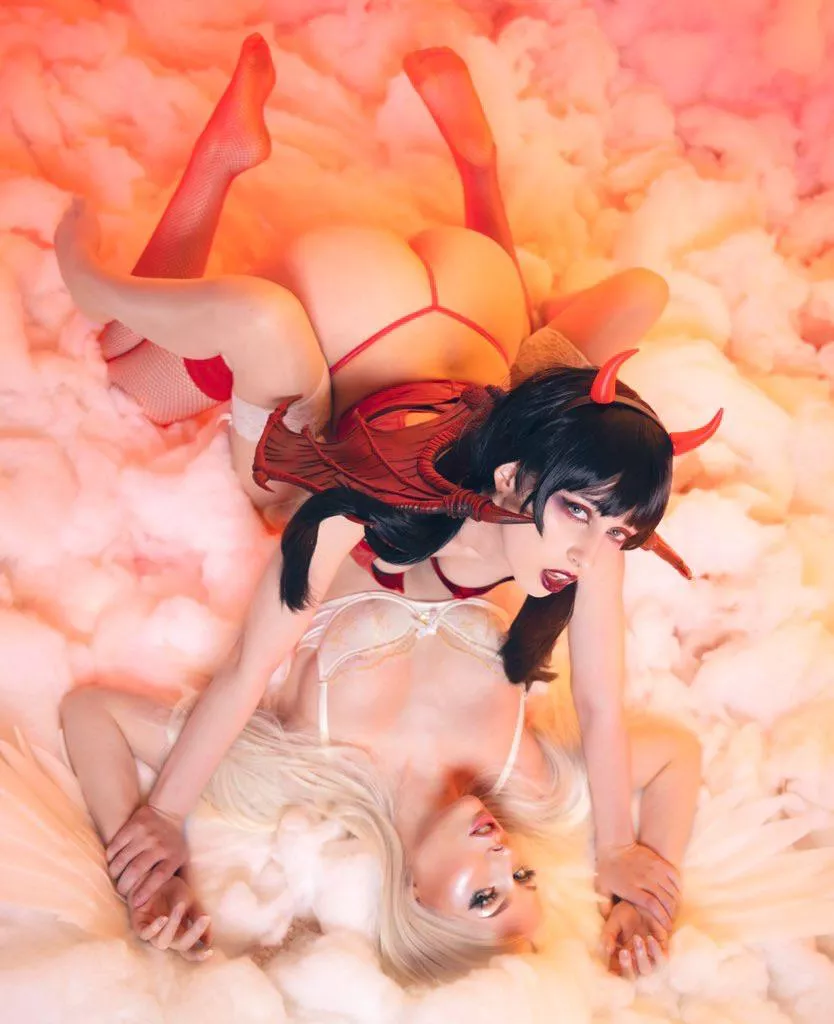 Angel And Devil By Milkimind And Gumihohannya Self Nudes