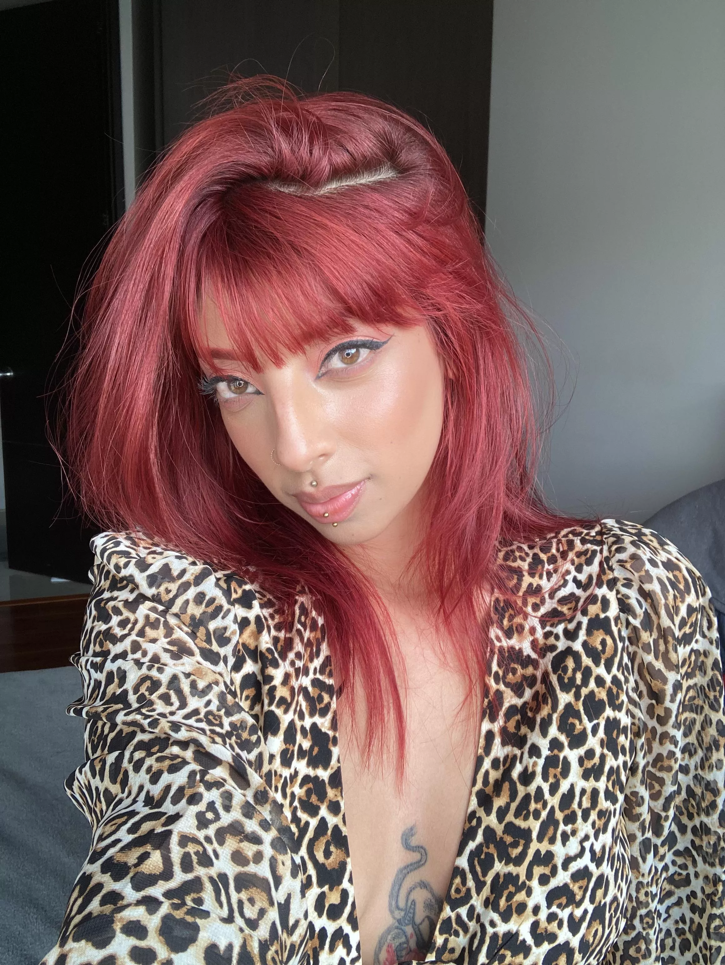 Animal print is growing on me, but if you don’t like it, you can take it off!