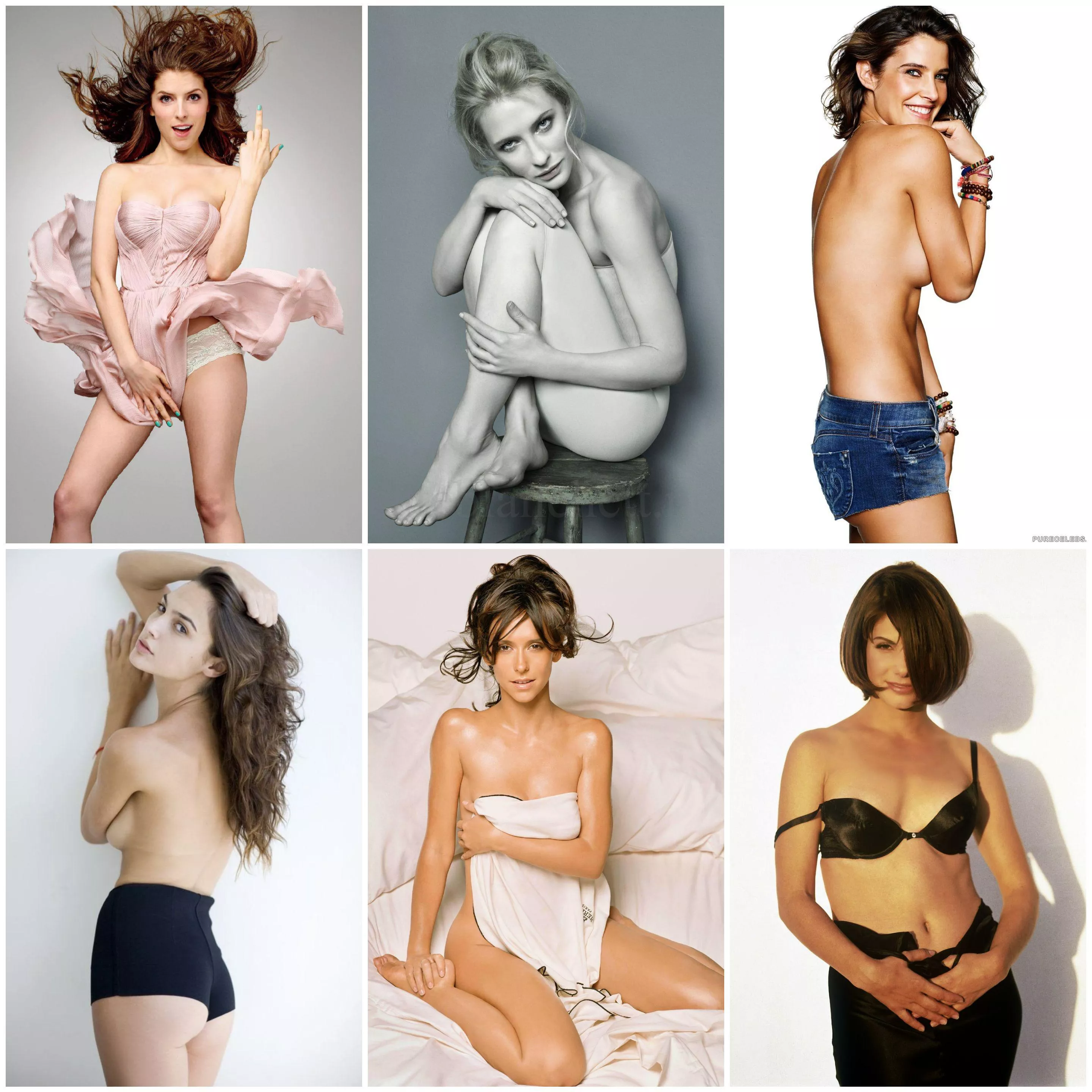 Anna Kendrick & Cate Blanchett & Cobie Smulders & Gal Gadot & Jennifer Love Hewitt & Sandra Bullock