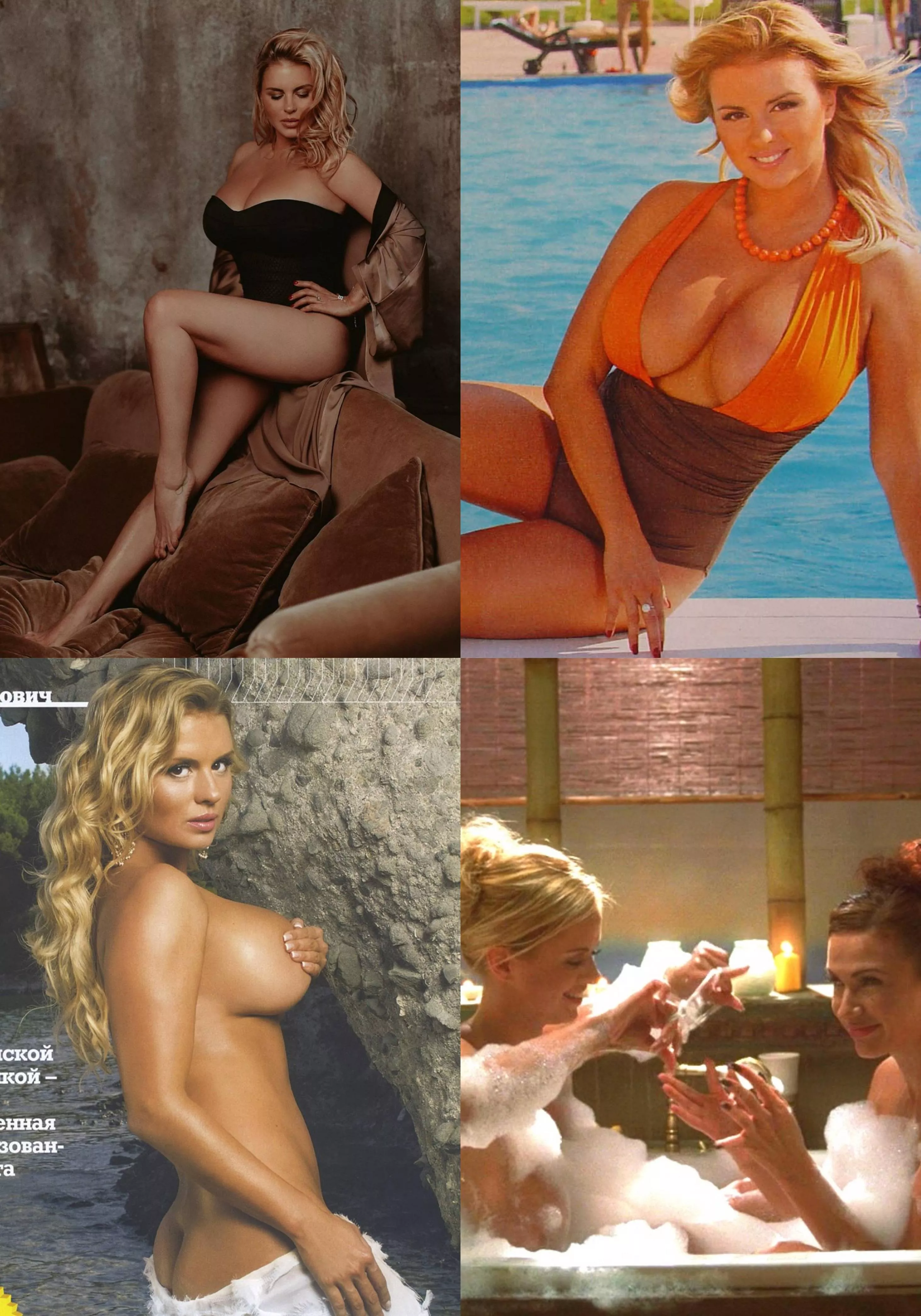 Anna Semenovich, russian actress and singer