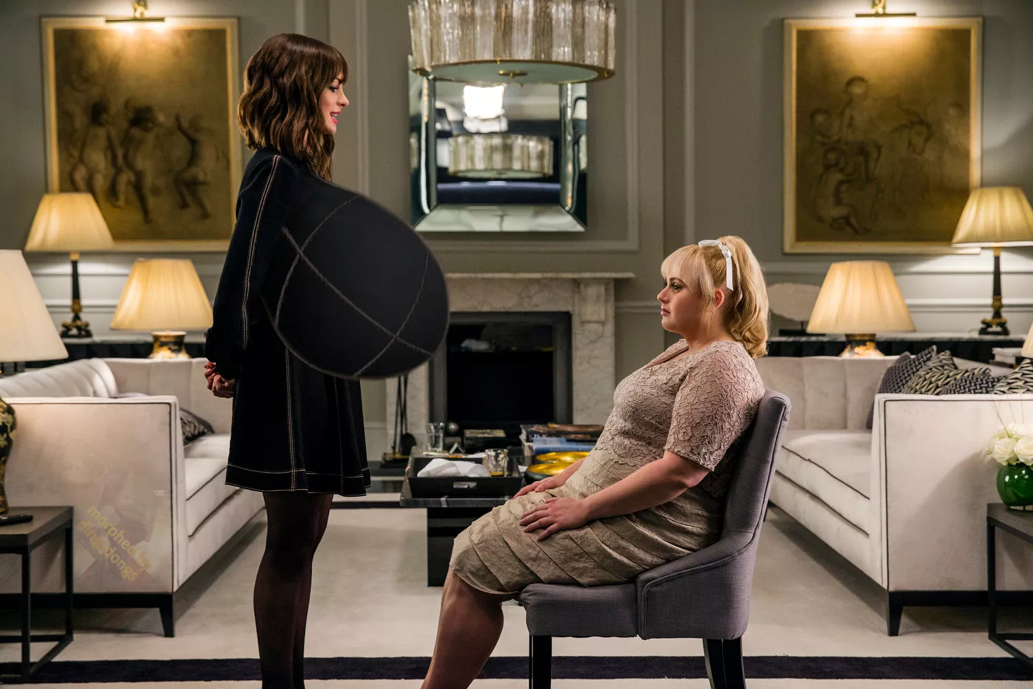 Anne Hathaway in The Hustle:  Anne Hathaway in The Hustle: