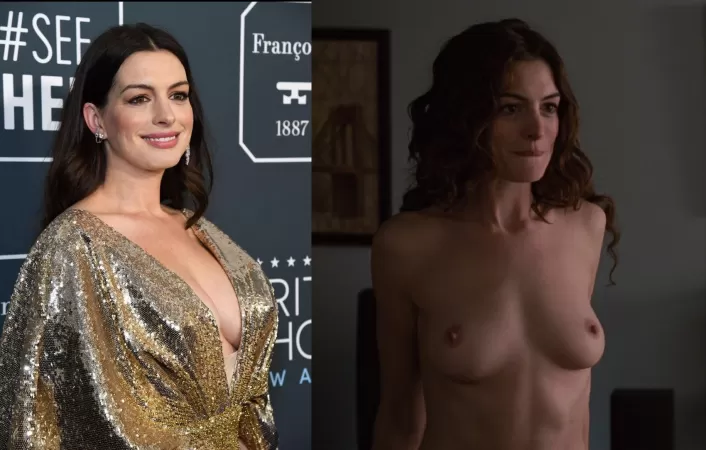 Anne Hathaway on/off.