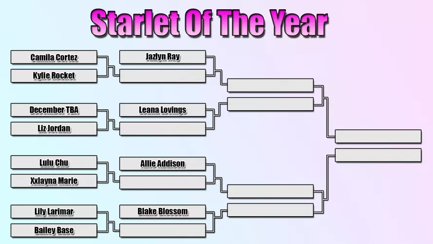 [Announcement] Starlet Of The Year Single Elimination Bracket Info In Comments