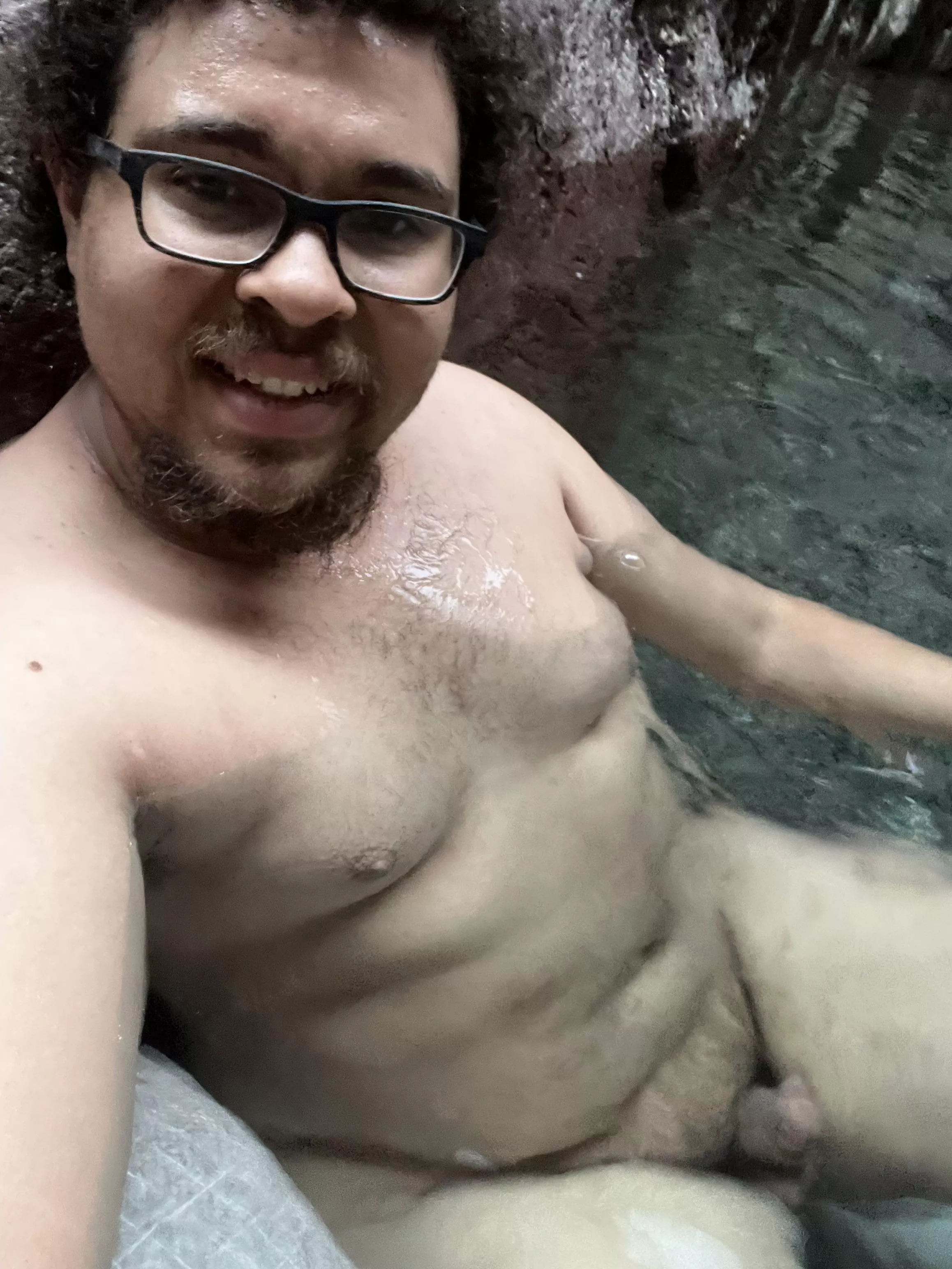 Another beautiful morning for a hot springs soak Another beautiful morning for a hot springs soak