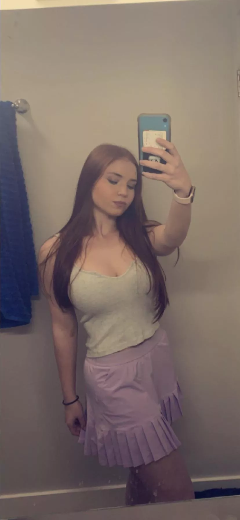 Another blurry mirror selfie Another blurry mirror selfie