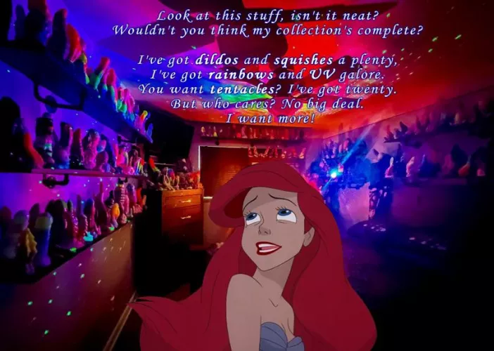 Another fellow collector created this meme using my room pic… and it’s epic