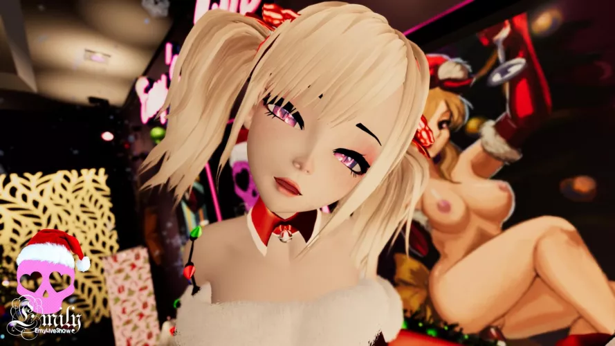 Another funny photo, sorry that it's late, I'm waiting for those who are still awake, there are only a few streams left before the holidays😊 https://chaturbate.com/emyliveshow