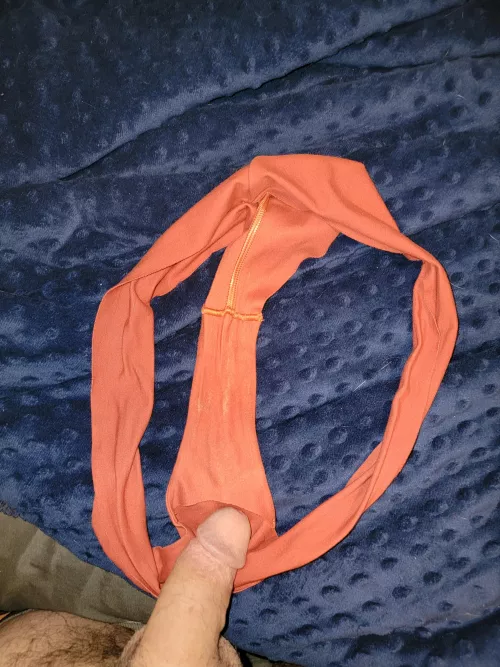 Another new pair of first wear panties from wife