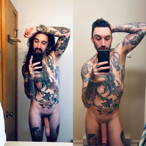 Another one. Long vs short? I miss my hair this week.