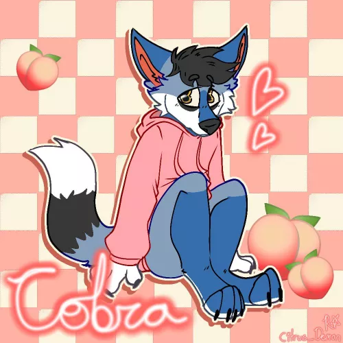 Another one of me >w< (art by @citrus_demon on instagram)
