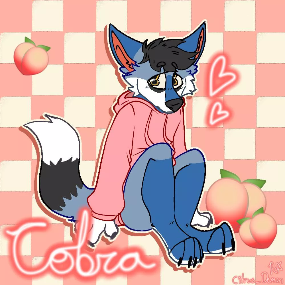 Another one of me >w< (art by @citrus_demon on instagram)