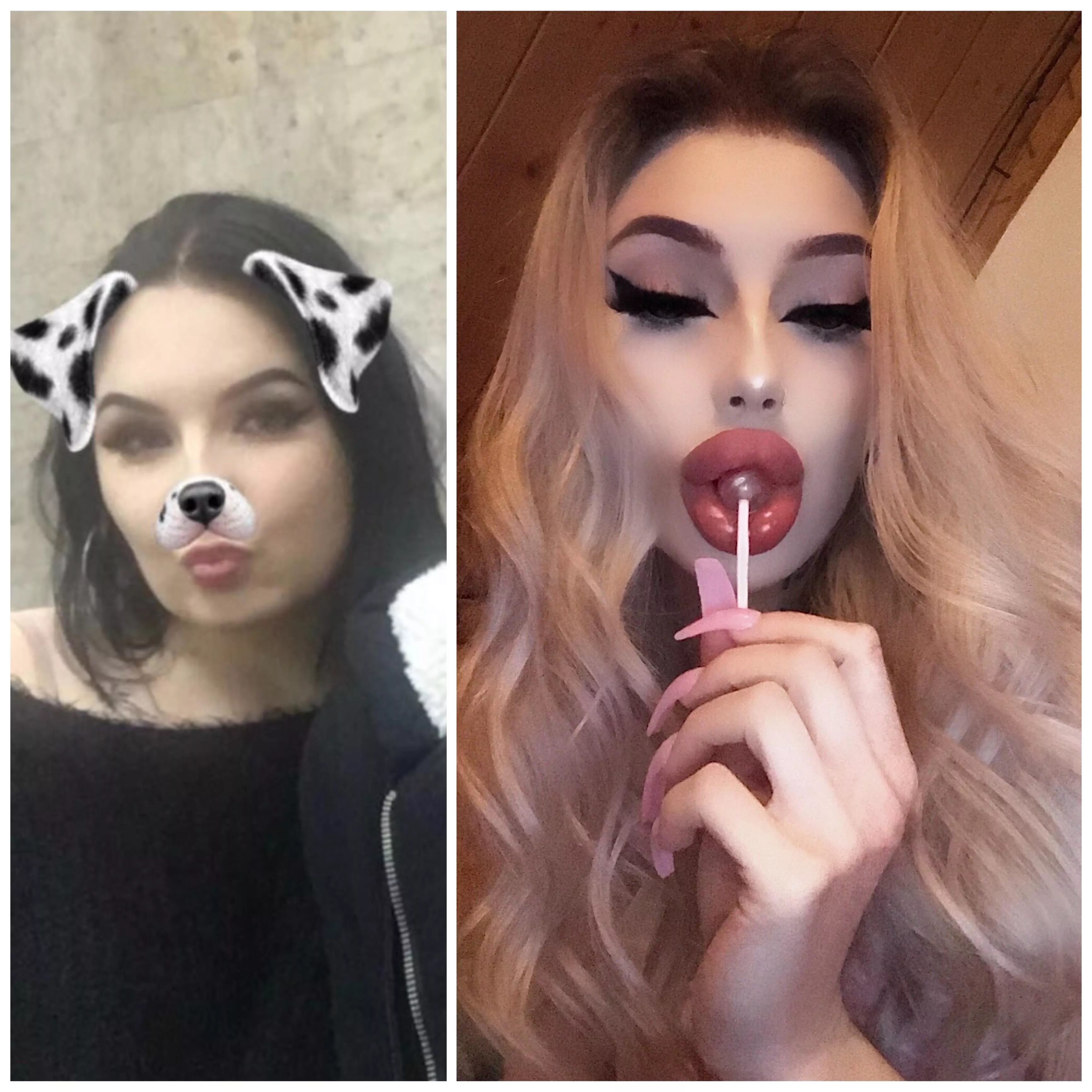 another one of my incredible transformation💋😈