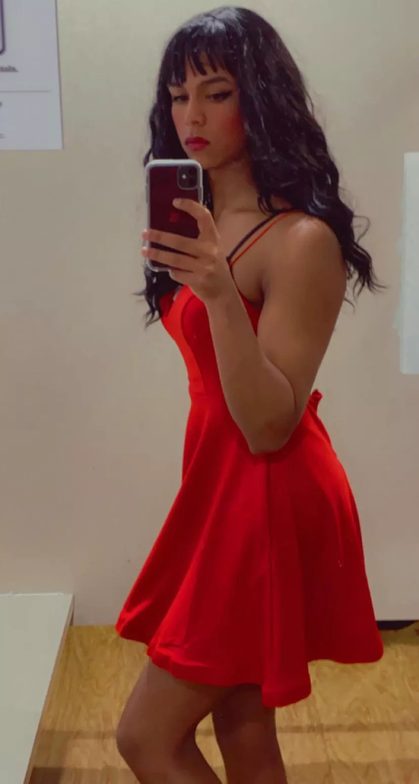 Another red dress??