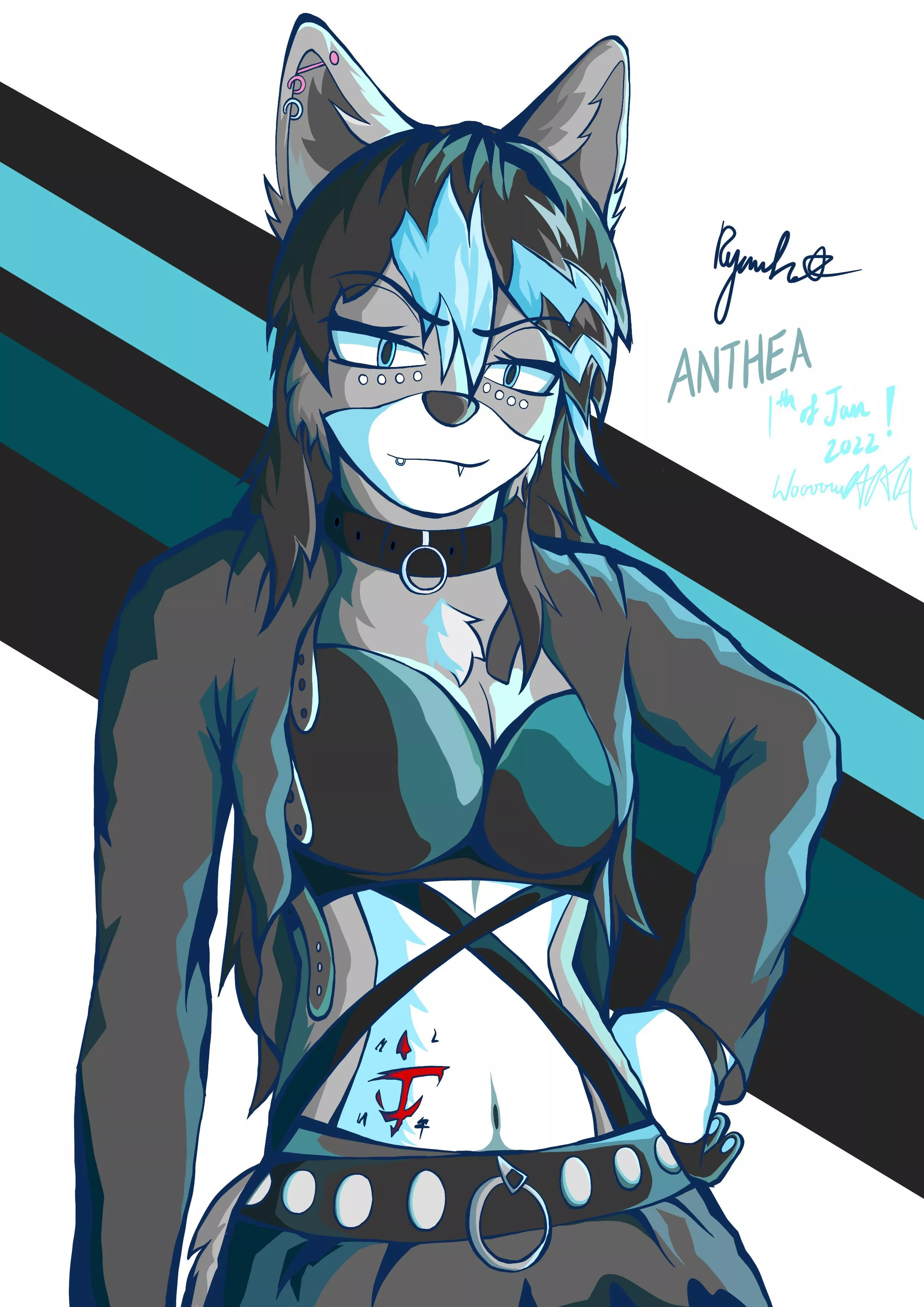 Anthea, art by me :D