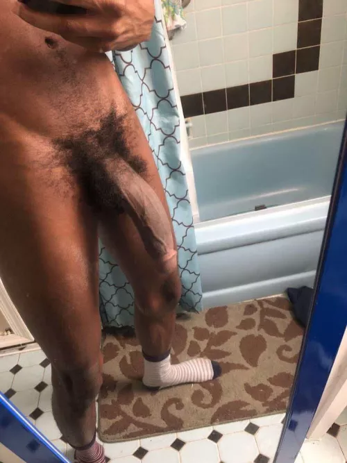 Any kind words? “It’s only my third day out here”