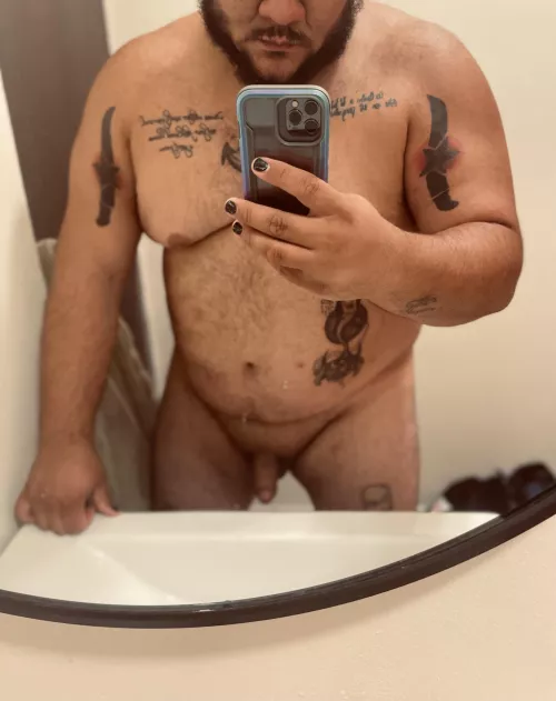 Any lady likes being overpowered, bent over the sink, and getting stretched out slowly?