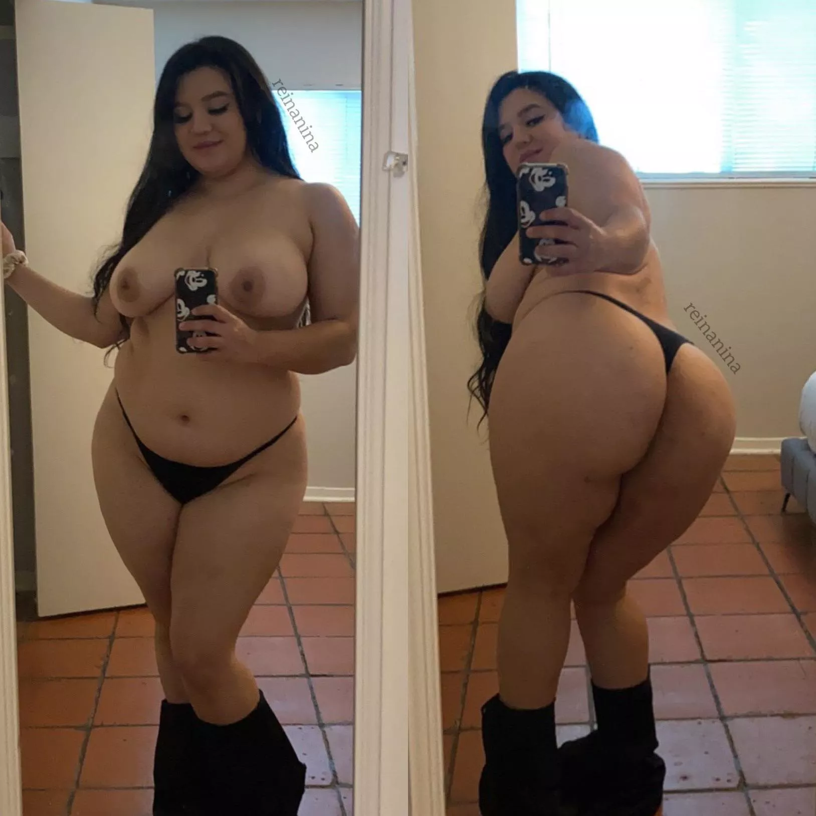 Curvy Nude Latina