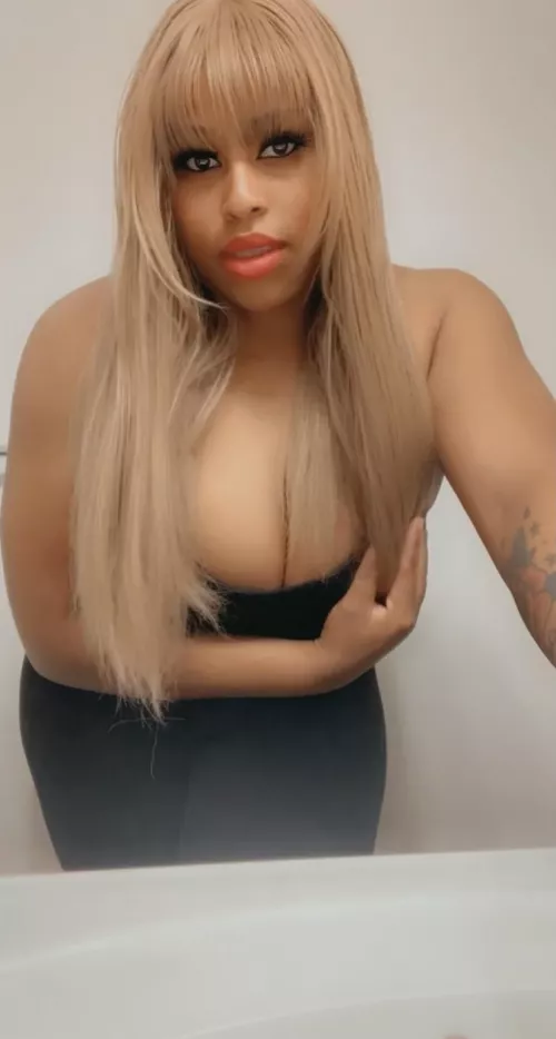 Any love for caramel colored latinas with blonde hair?