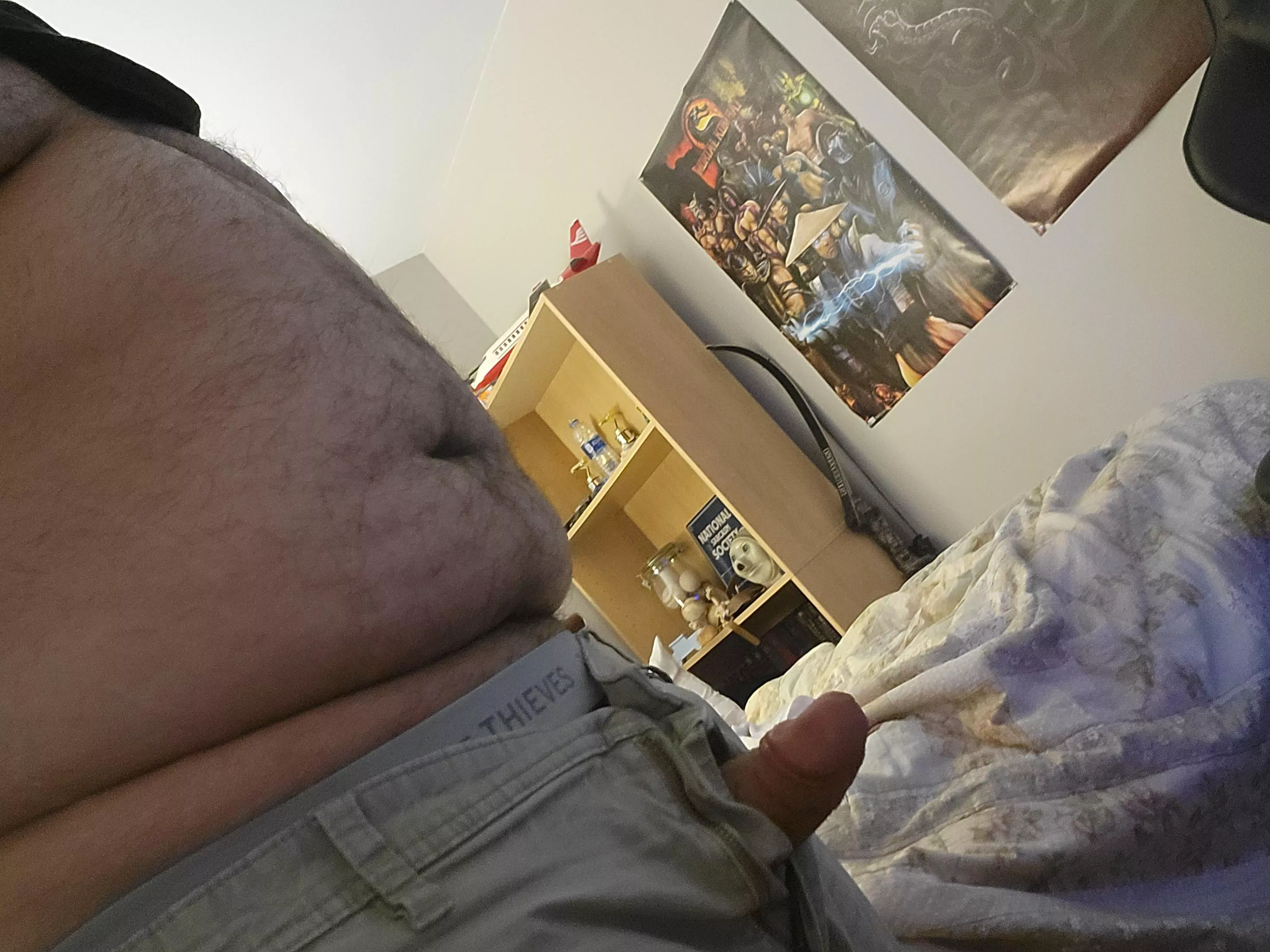 Any of you guys or girls interested in a chubby guy with a relatively small dick