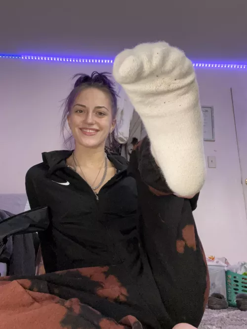 any socks never stay clean haha!