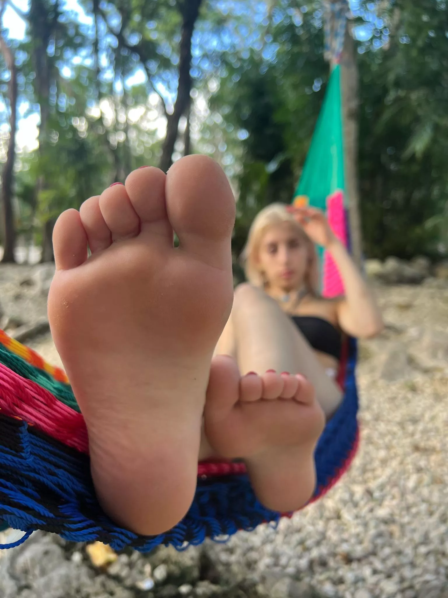 Any volunteers to lick clean my sandy feet? Any volunteers to lick clean my sandy feet?