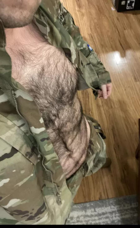 Anybody want a furry soldier? Anybody want a furry soldier?