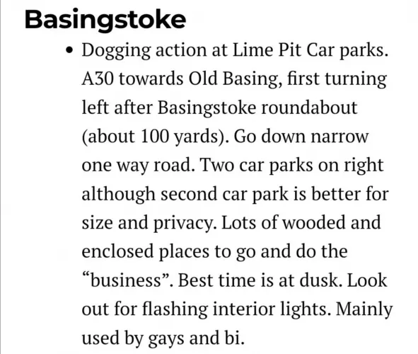 Anyone down for some hot action in Basingstoke? Let me know, M