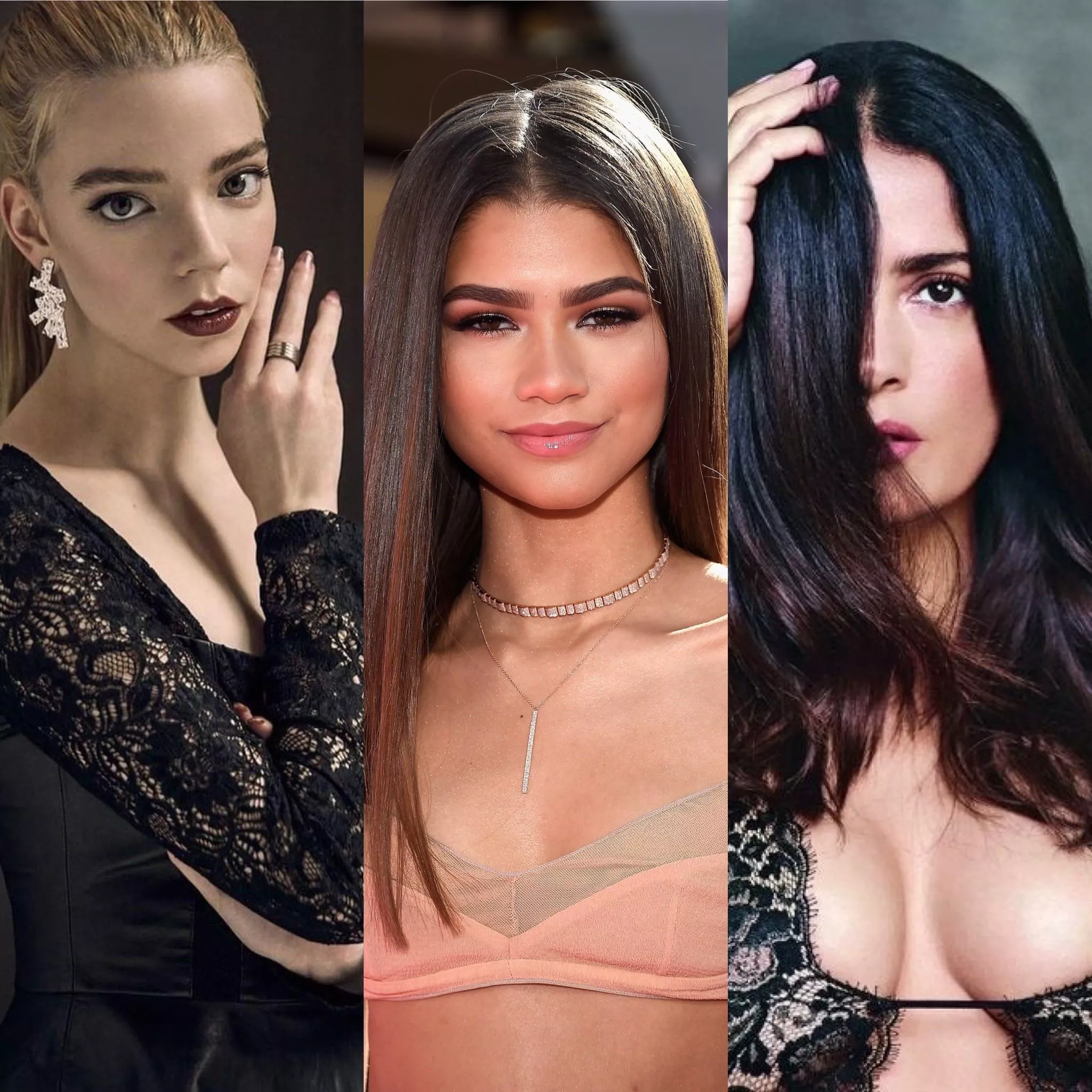 Anyone down to RP as Anya, Zendaya or Salma tonight? Anyone down to RP as Anya, Zendaya or Salma tonight?