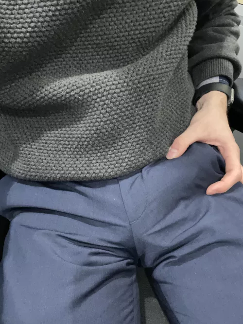 anyone else bulging at work? 😛