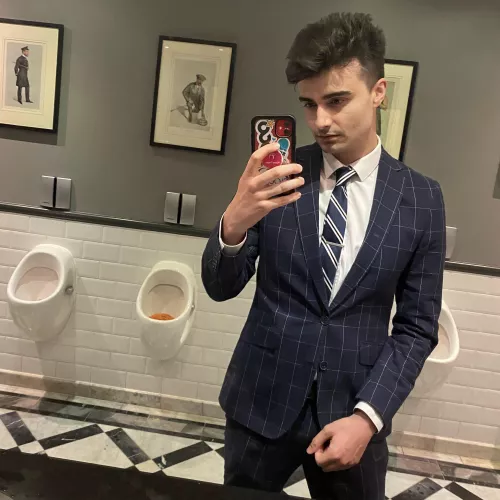 Anyone else like wearing a suit just because? Anyone else like wearing a suit just because?
