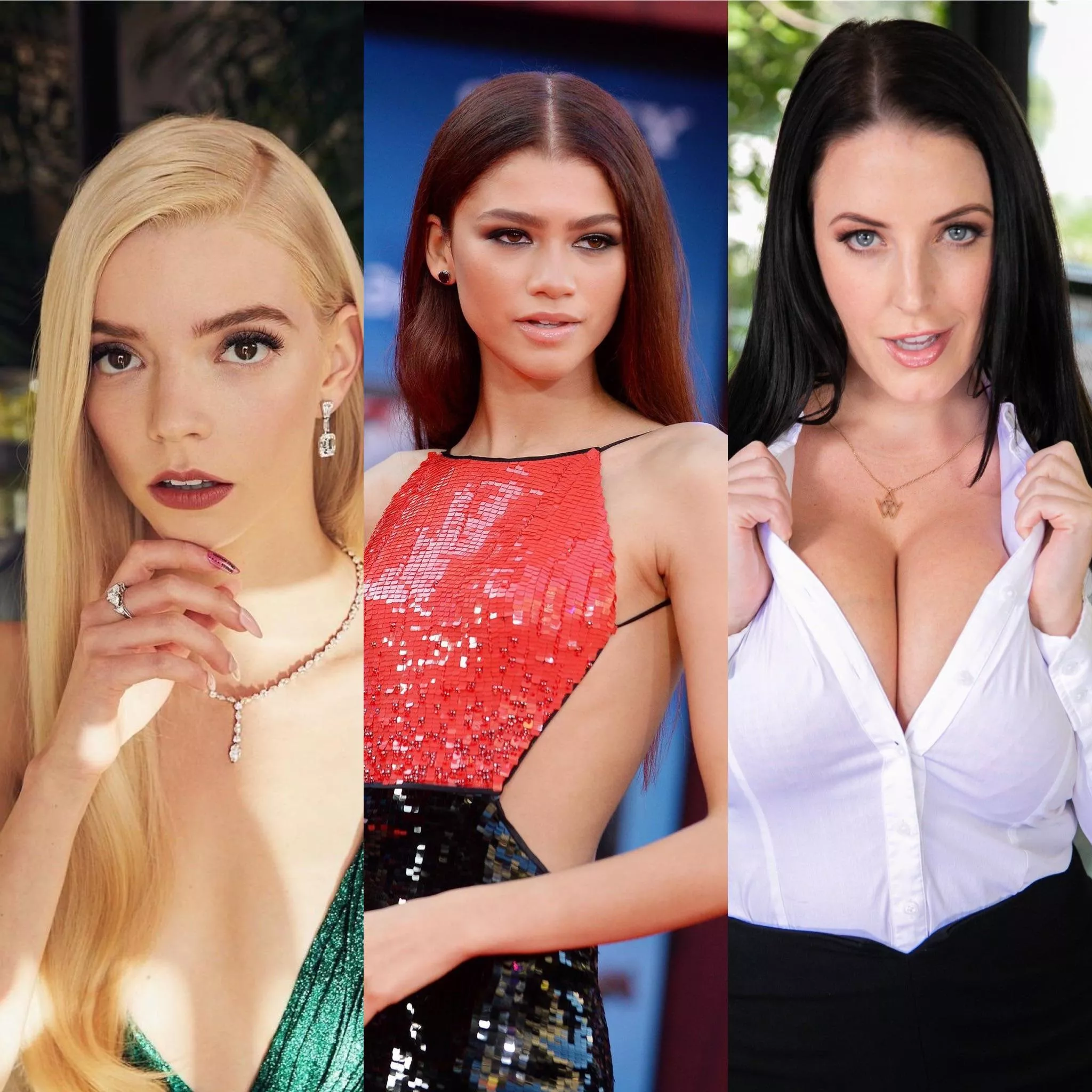 Anyone feeling up to RP as Anya, Zendaya or Angela tonight? Anyone feeling up to RP as Anya, Zendaya or Angela tonight?