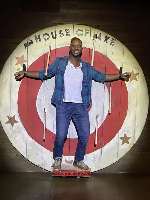 Anyone one wanna throw axes? Anyone one wanna throw axes?