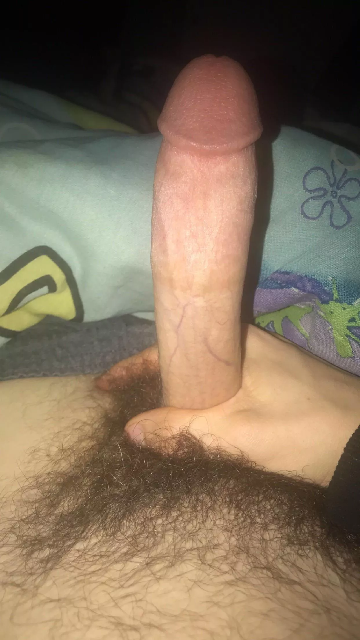 Anyone wanna jack off with the spongebob blanket??