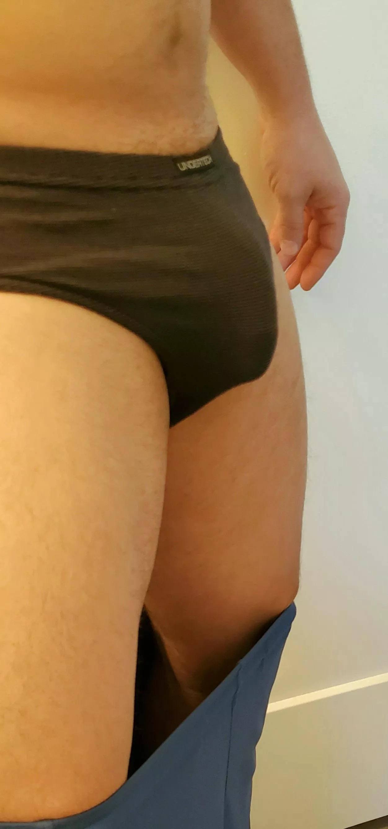 Anyone want to lick my cock through my underwear?