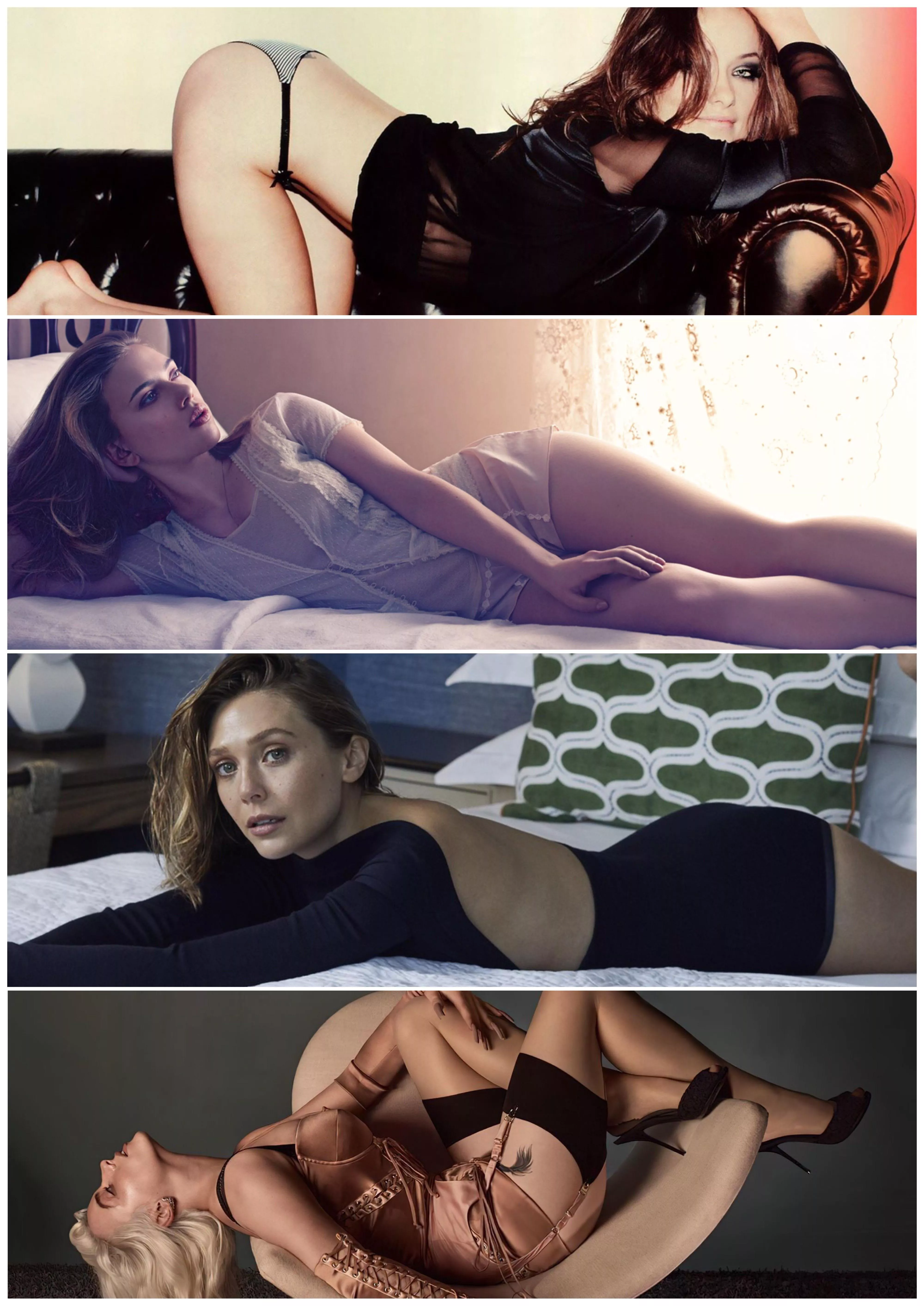 Anyone want to play as Olivia Wilde, Scarlett Johansson, Liz Olsen, or Billie Eilish for me? Anyone want to play as Olivia Wilde, Scarlett Johansson, Liz Olsen, or Billie Eilish for me?