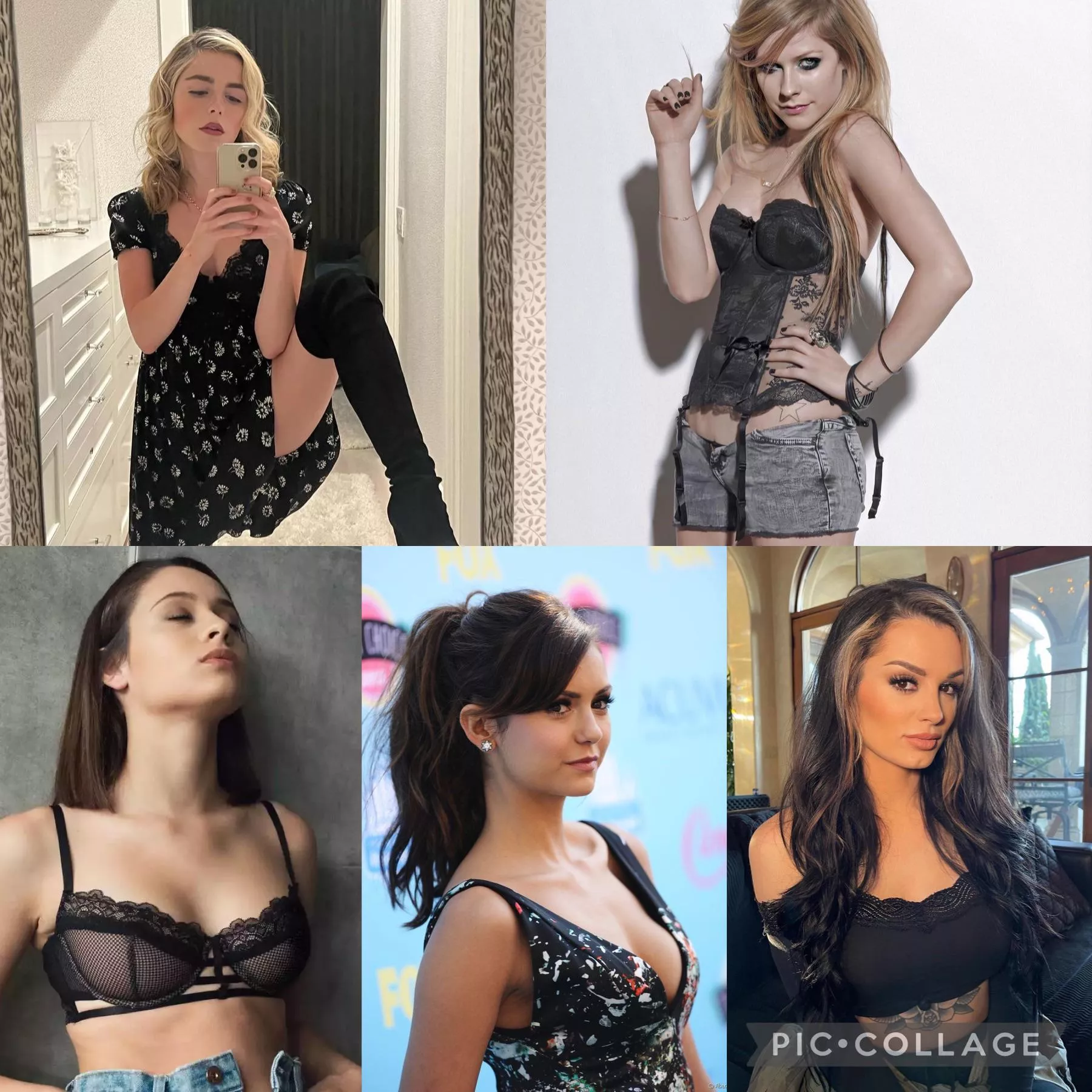 Anyone willing to RP or give a JOI as Kiernan, Avril, Daniela, Nina or Paige? Anyone willing to RP or give a JOI as Kiernan, Avril, Daniela, Nina or Paige?