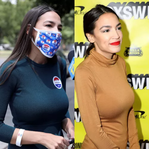 AOC has an incredible rack AOC has an incredible rack