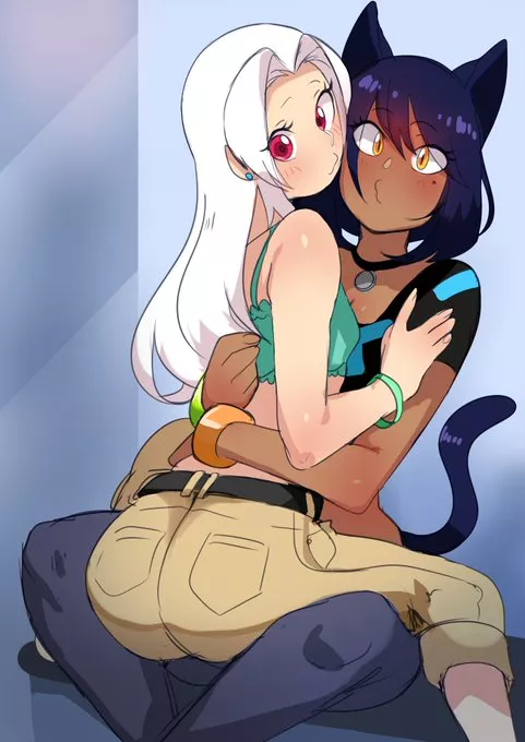 Aoi & Murasaki by Lightsource 💜 ♀️ ♂️ ✌️ 💜