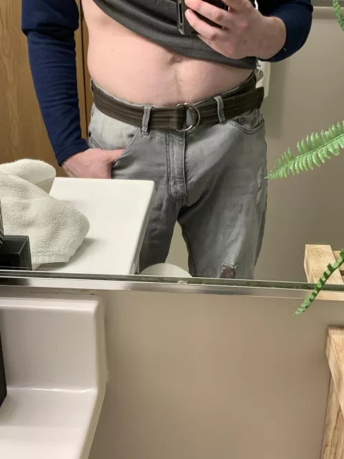 Apparently I gotta be careful going commando