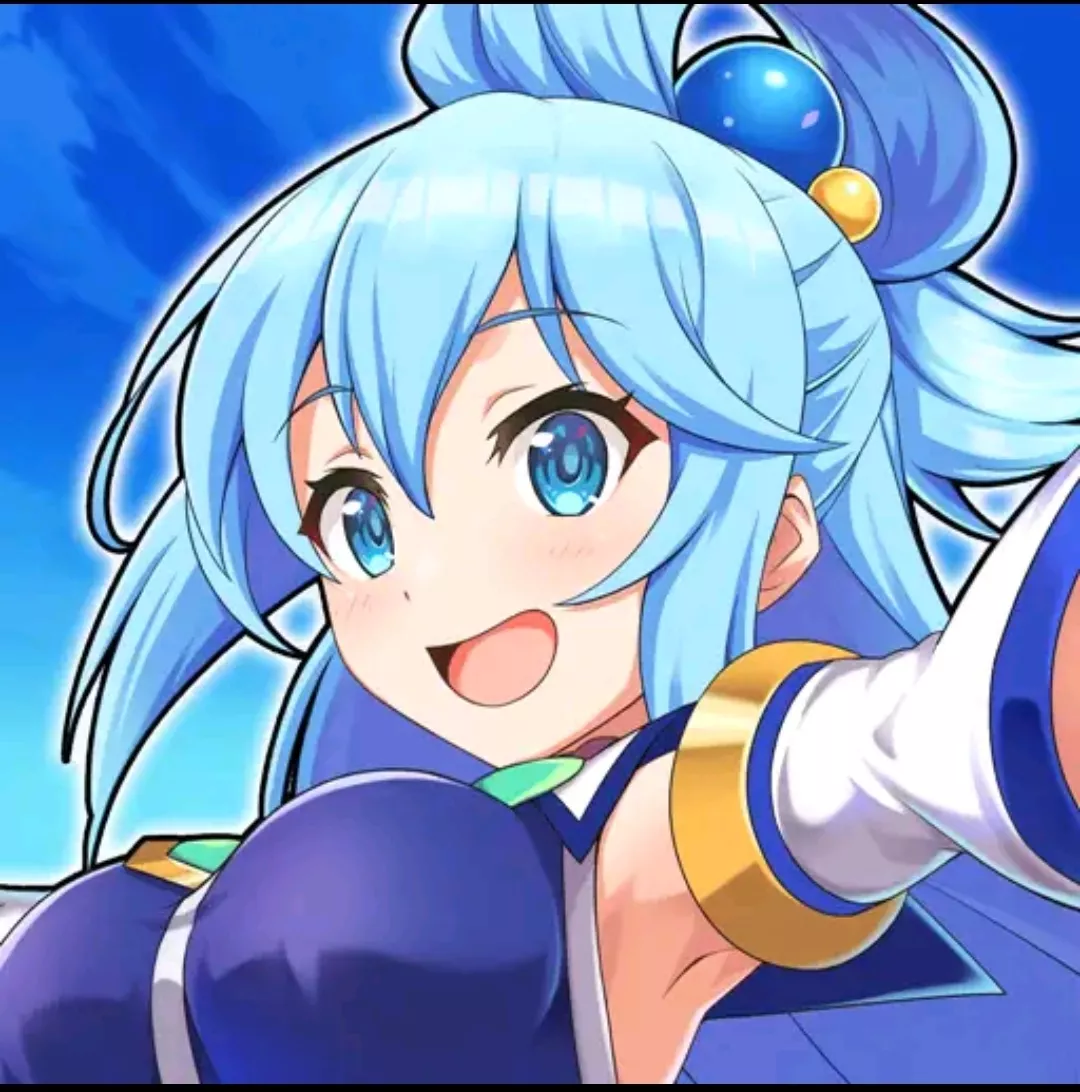 Aqua's armpit in the icon from Konosuba' mobile game β¨ππ Aqua's armpit in the icon from Konosuba' mobile game β¨ππ