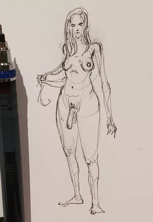 are drawings ok?so horny, had to draw divinity