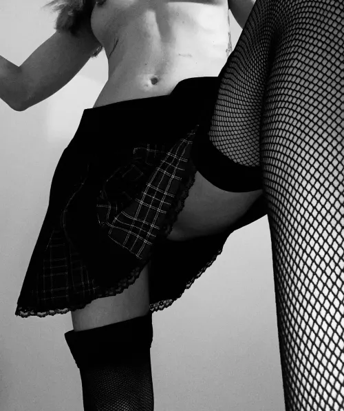 Are you a fan of the tights and skirt combo?