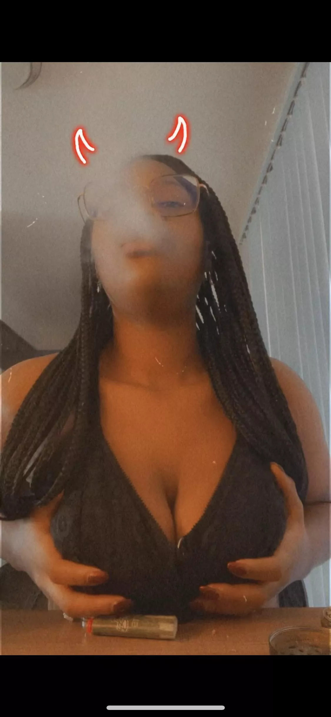 Are you a weedslave? Why make a sexy Goddess like me wait? I look so sexy smoking. Want a video? Pay for my weed and you might get a surprise if you obey. @ mistressrayyy on Twitter