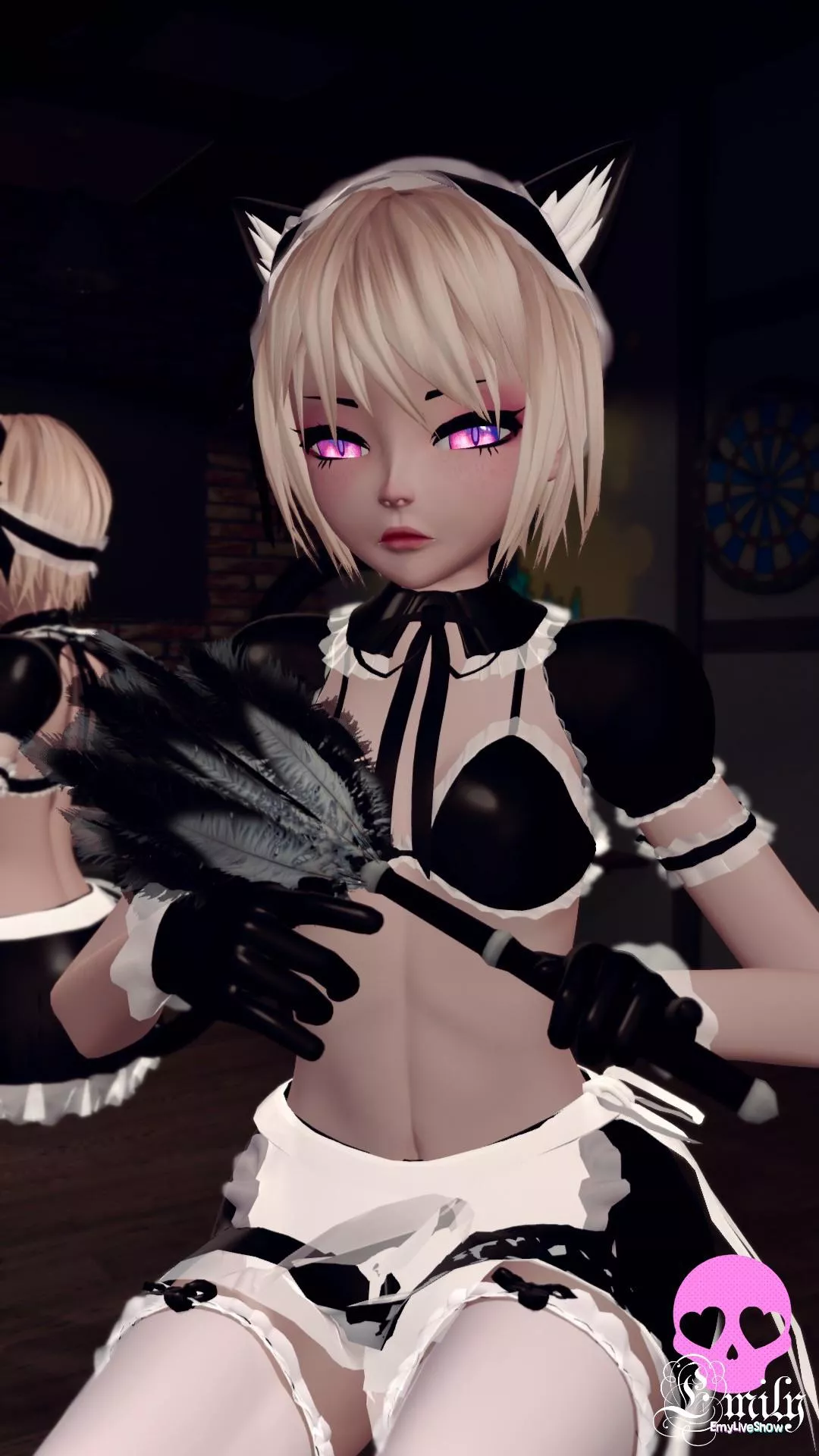 Are you as dirty and lustful as me today? I can help today and clean your mind🖤 https://chaturbate.com/emyliveshow