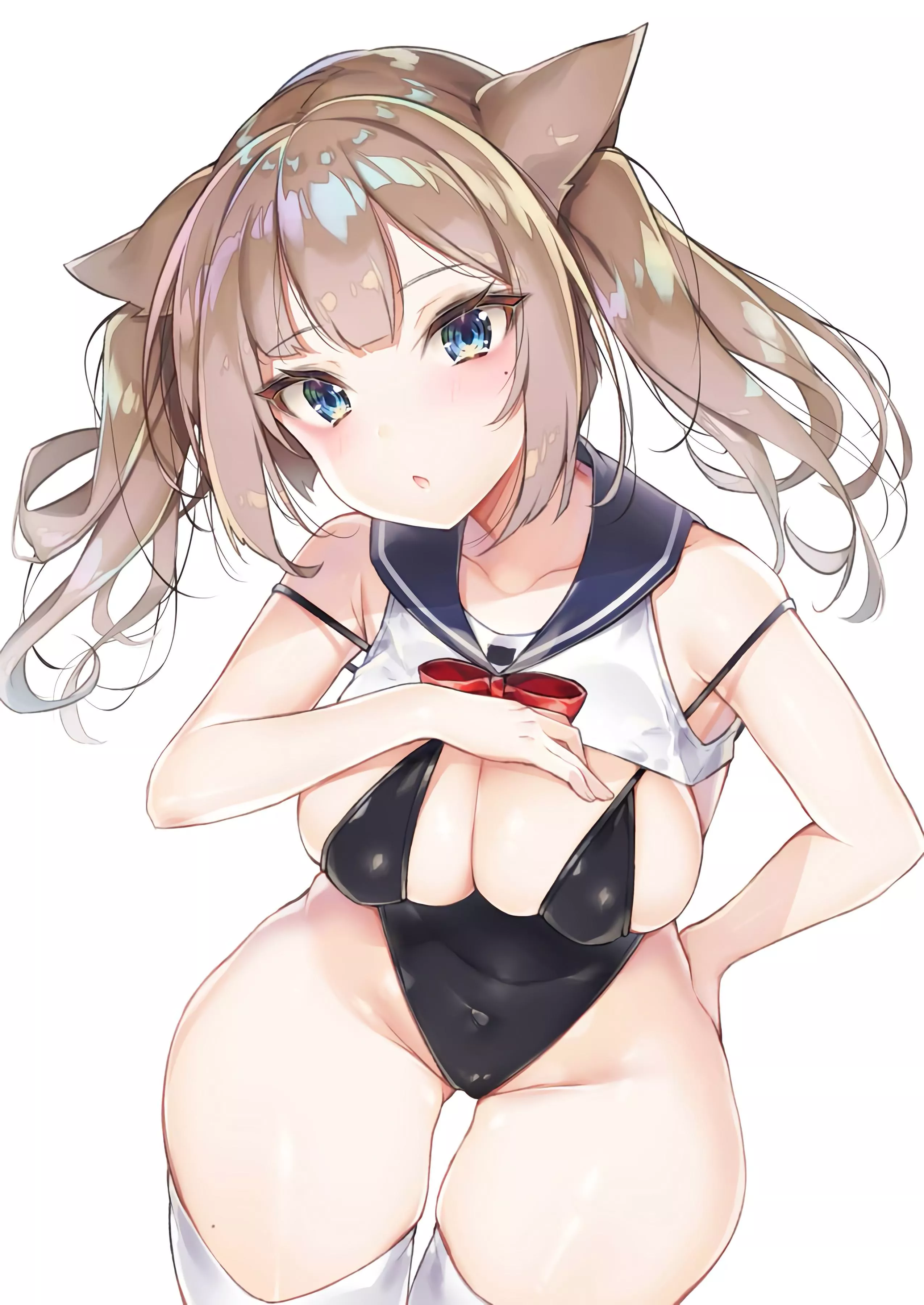Are you happy with this stupid Senpai!? Are you happy with this stupid Senpai!?