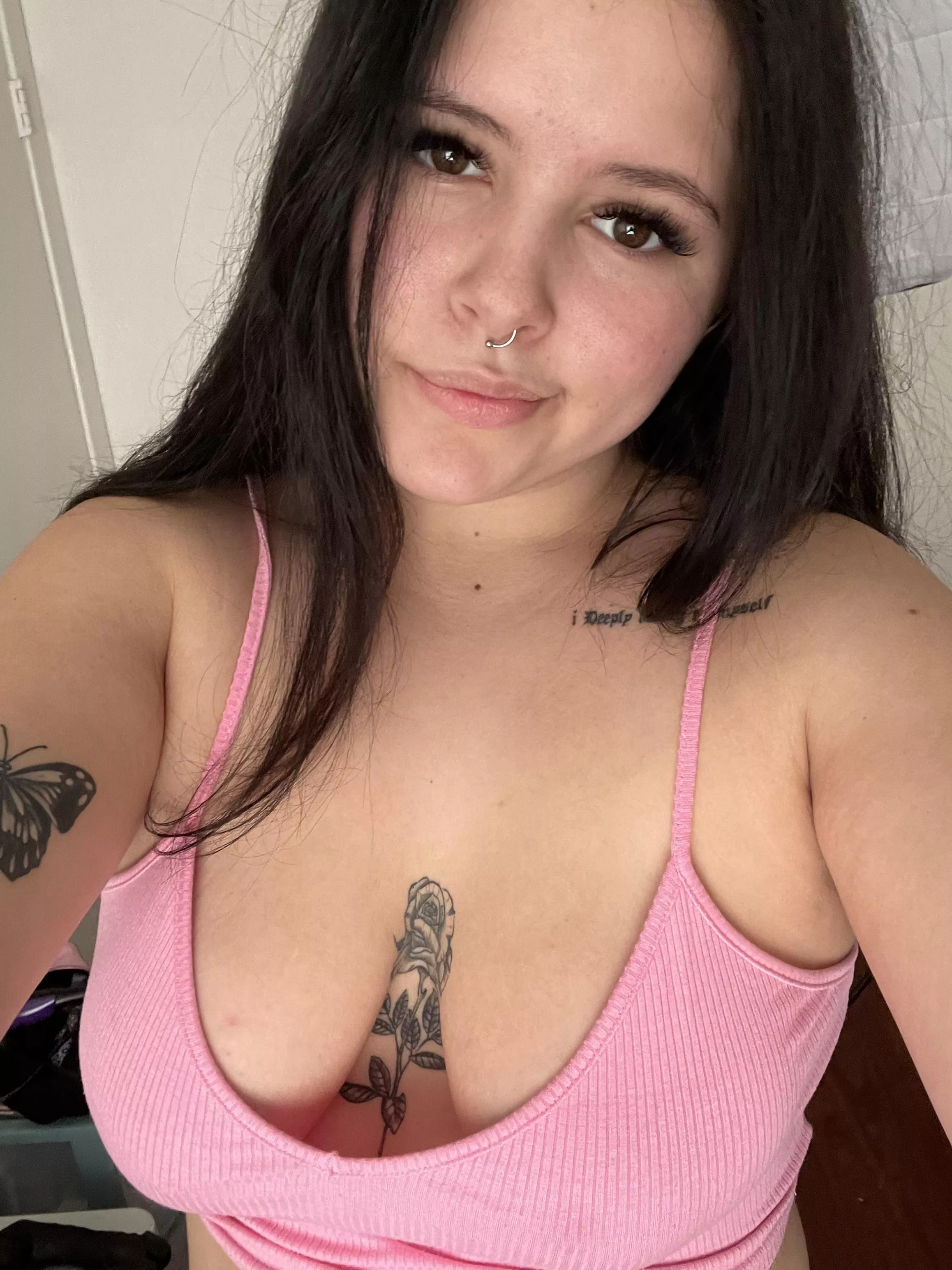 are you looking down my top??