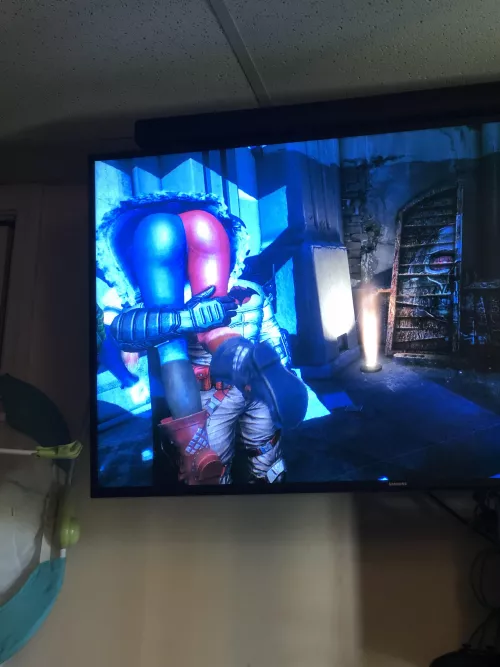 arkham knight harley was always caked up π