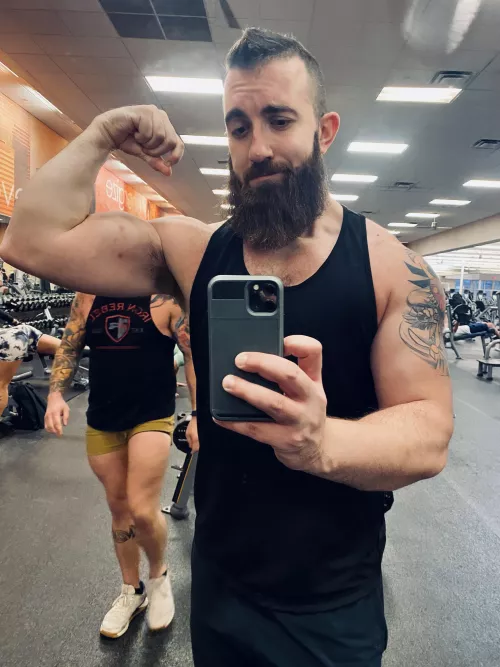 Arm day at the gym today
