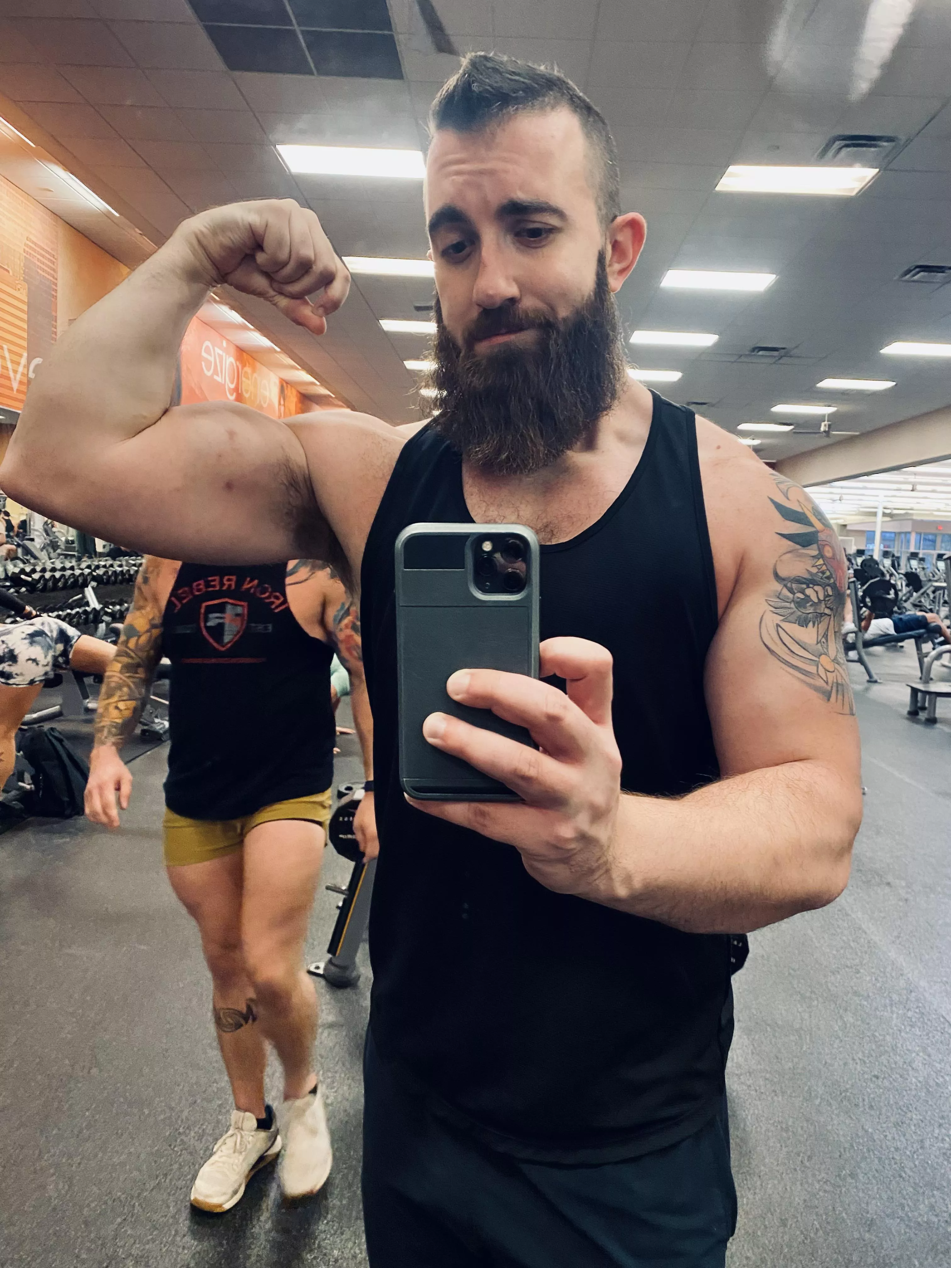Arm day at the gym today