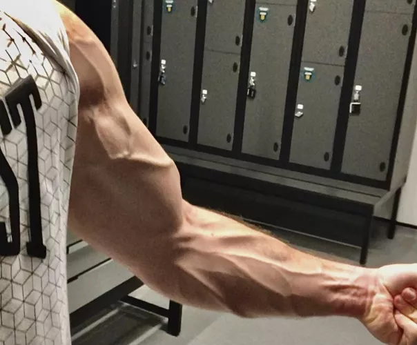 Arm day veins Arm day veins